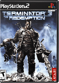 Terminator 3 Redemption Playstation 2 US box art
